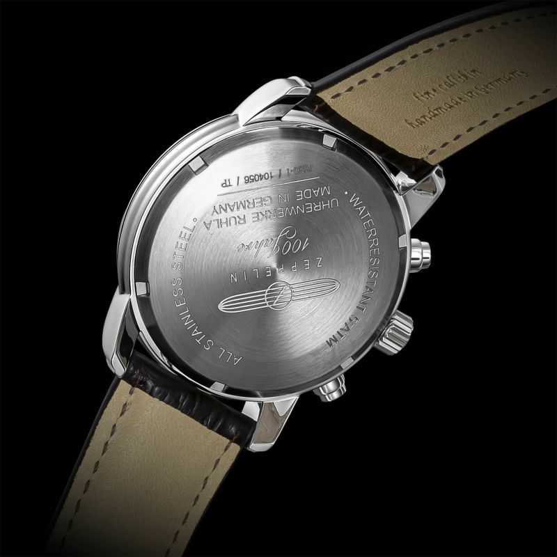 ツェッペリン Zeppelin 腕時計 LZ126 ロサンゼルス ネイビー×ローズゴールド 8646-3