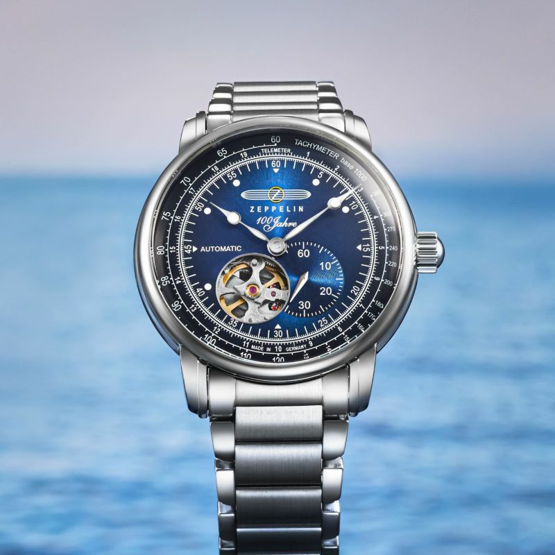 美品ドイツ製　ツェッペリン100周年記念 自動巻き腕時計　7662-1プレゼント